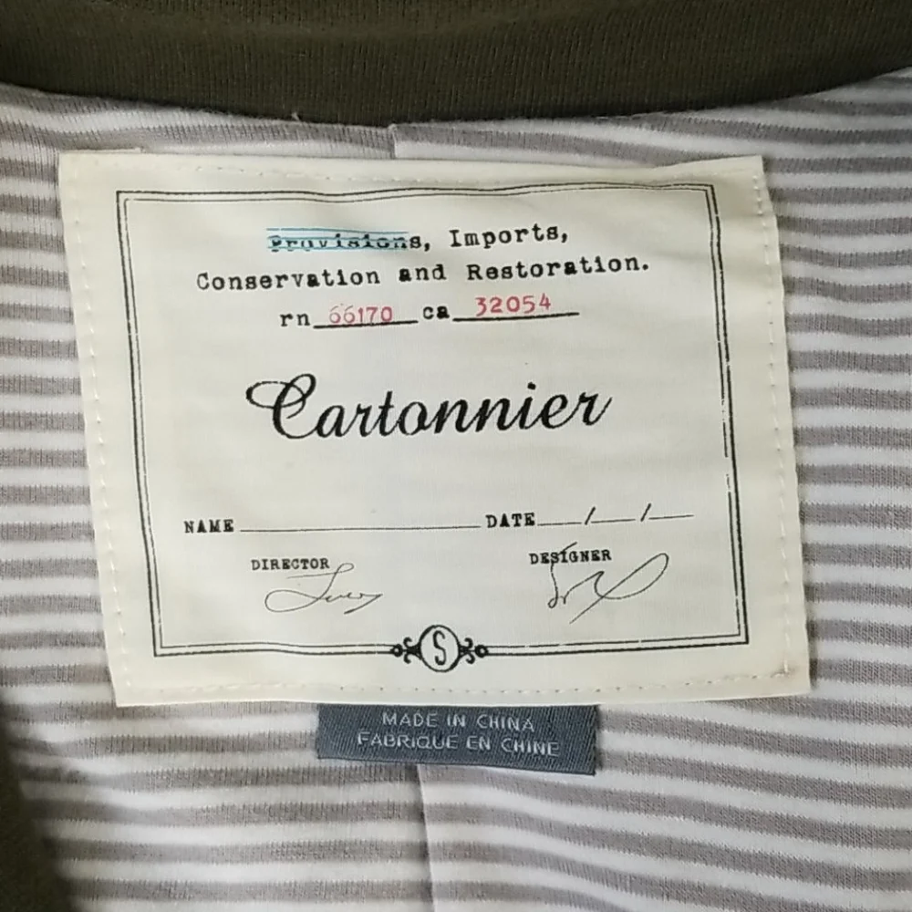 Anthropologie Cartonnier Green Jersey Blazer - Picture 3 of 7